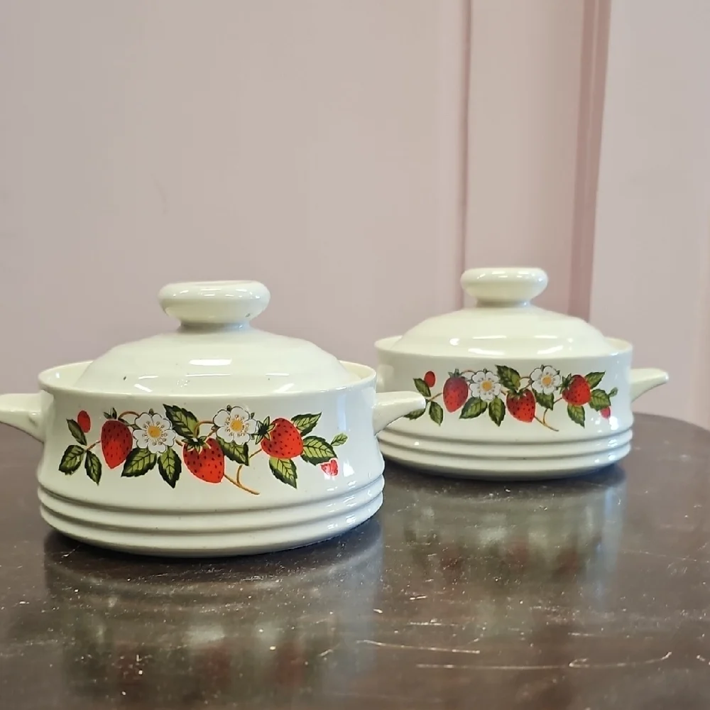 Strawberry, Vintage, Ceramic, 70s, Cooking, Baking, Kitchen, Collection, Fruit